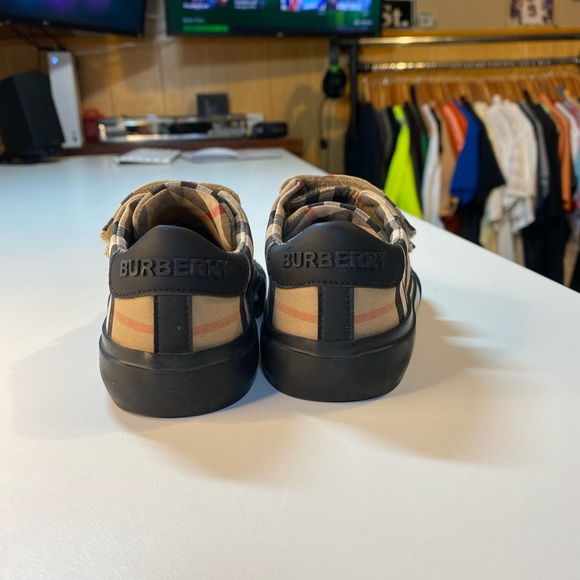 Burberry Shoes Mini Markham Check Sneaker Burberry Poshmark